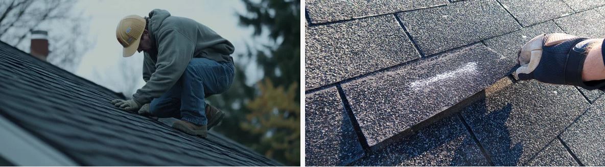 roof damage